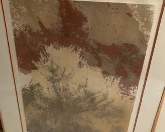 signed and numbered print