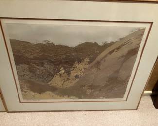 signed and numbered print