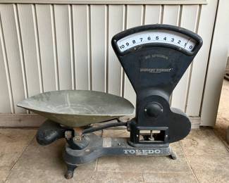 vintage Toledo scale