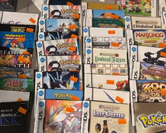 These Manuel’s have the box’s and games