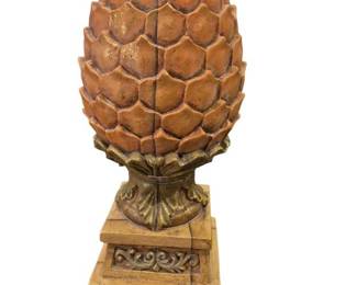 Table Top Artichoke Finial