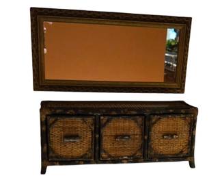 3 Drawer Storage Box and Mirror