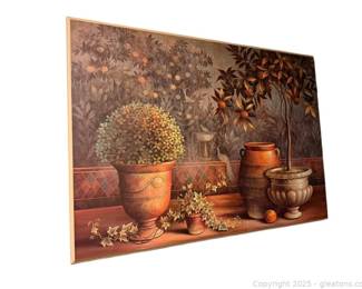 Mediterranean Style Still Life Wall Art