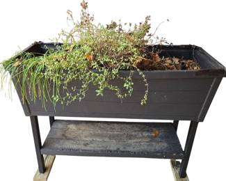 Planter Box on Rolling Stand