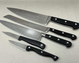 Lot 94 | Wusthof etc Cooking Knives Knife Set Santoku

