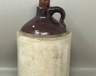 Lot 170 | Older Stoneware Whiskey Moonshine Jug Pitcher
