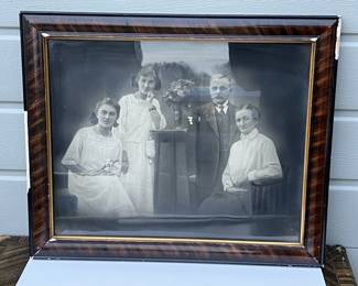 Lot 13 | Antique Family Photo in As-is Frame
