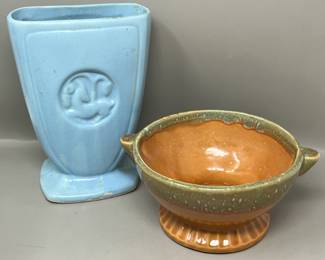 Lot 153 | Robinson Ransbottom, Vintage Pottery Bowl Vase
