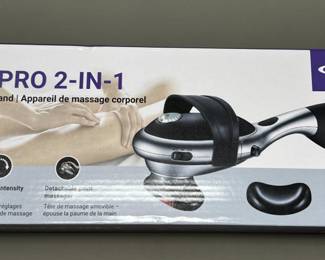 Lot 90 | NEW 2-in-1 Thera Pro Full Body Massage Wand
