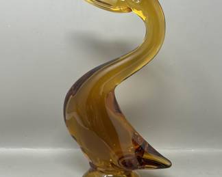 Lot 48 | Viking Glass Epic Pressed Glass Duck Swan
