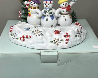 Lot 75 | Partylite Cermic Snowbell Christmas Candle Holder
