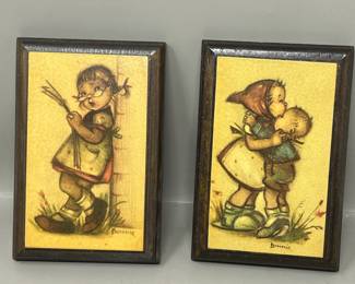 Lot 51 | Vintage Bonnie Hummel Style Wall Hangings

