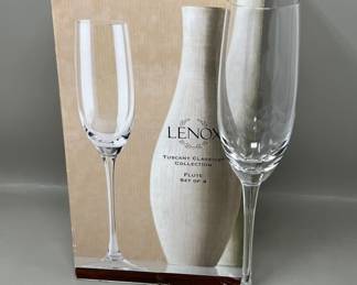 Lot 133 | 4pc Lenox Tuscany Classics Champagne Flute
