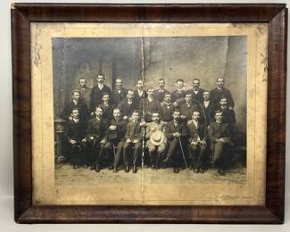 Lot 165 | Antique Group 'o Men Photograph
