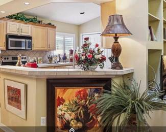 Artwork, Lamps and home decor