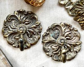 Beautiful Brass door hooks