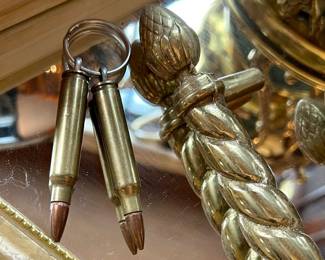 Vtg. Bullet key ring