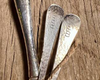 Sterling flatware "EB"