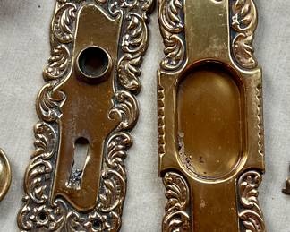 Beautiful Brass door plates