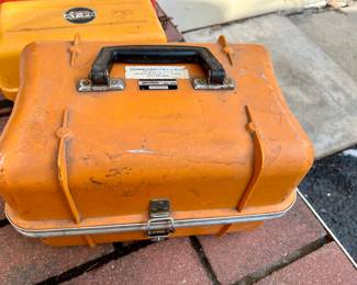 Vtg. Geotec level - surveying tool w/case