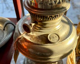 Brass B & R Vtg. lantern