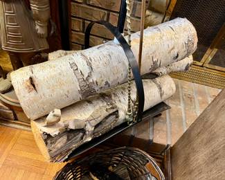 Birch logs