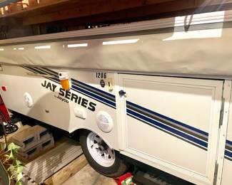 2011 Jayco Jay Series1206 pop-up camper - ONLY USE A FEW TIMES - I will try to get pic's for the inside on Jan, 5th 2026