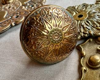 Beautiful Brass door knobs