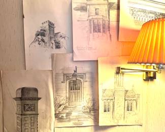 Original architectural, drawings