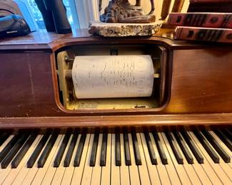 Vtg. Player Piano - "Pianola"