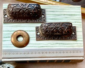 Brass drawer pulls
