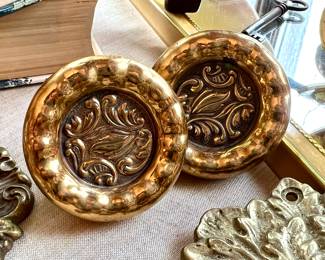 Beautiful Brass door knobs