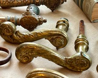 Beautiful Brass door knobs