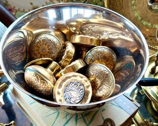 Beautiful Brass door knobs