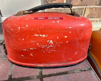 Vtg. David White Meridian transit level - surveying tool w/case