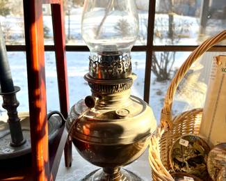 Brass B & R Vtg. lantern