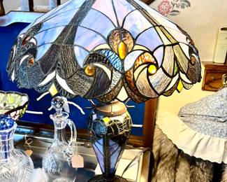 Stunning stain glass lamp