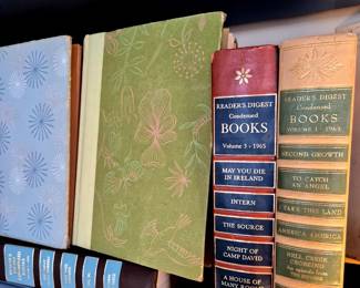 Lots of Reader's Digest hard cover books