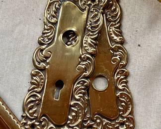 Beautiful Brass door plates