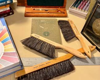Vtg. Dietzgen No. 4209 S Horsehair Draftsman brushes