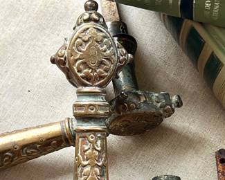 Beautiful Brass door knobs