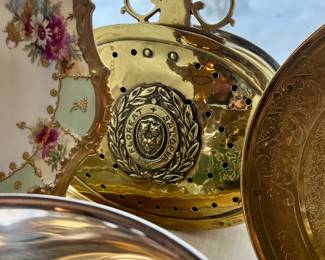 Antique Brass bed warmer