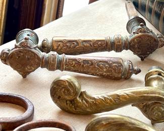 Beautiful Brass door knobs