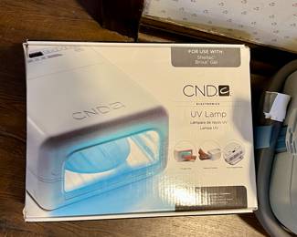 CND UV Lamp for finger nails - for Gel nails