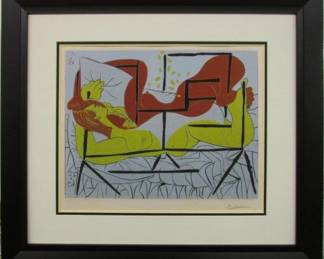 9020 - DANAE GICLEE BY PABLO PICASSO 26.5 X 24