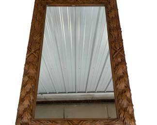 3188 - Chelsea House Bamboo Metal Mirror 48 x 30