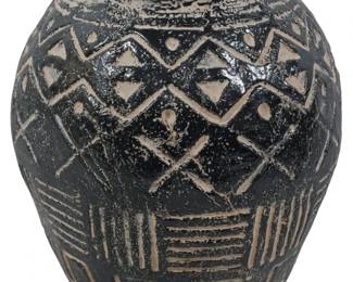 137 - Pottery Vase 12 x 10