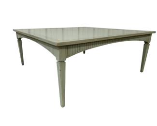 3044 - Alden Home Elliott Cocktail Table, Spa Blue 20 x 48 x 48