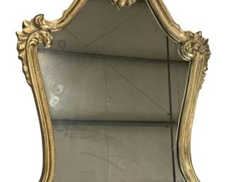 3405 - Chelsea House Rococo Mirror, Gold 30 x 21