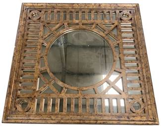 3451 - Chelsea House Fret Mirror 36 x 36